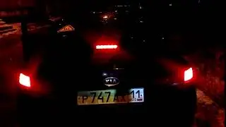 Мигающий стоп сигнал Kia Optima