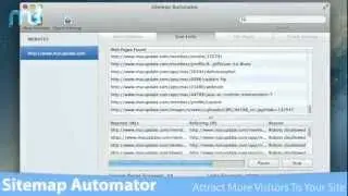Sitemap Automator Screencast - MacUpdate Promo