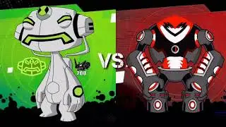 Aliens do ben vs Aliens do Kevin(omnitrix vs antitrix)