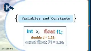 C++ Variables and Constants