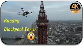 Buzzing Blackpool tower....November 2024...Views from Blackpool tower in 4k UHD