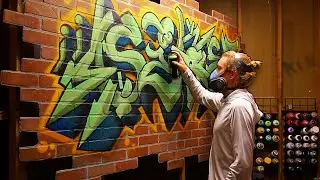 Custom Graffiti Painting Inside (TOXIC AIR 🤢)