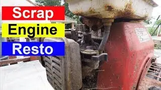 Scrap Honda Engine Restoration Will It Run Again