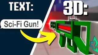 Text to 3D: The Easiest way to create 3D models for your Game!