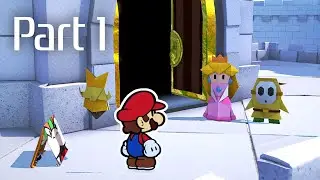 Part 1: Paper Mario: The Origami King Let's Play (Switch) Prologue - Where is Everyone?!
