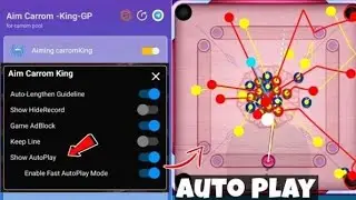 🔥 Autoplay Carrom Pool Hack - Carrom Pool Auto Win😱 #autoplay #carrompool #shortsfeeds
