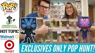 FUNKO POP HUNTING EXCLUSIVES ONLY - With ECCC