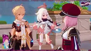 ♡ Genshin play37 - 🌋Natlan Archon Q ChV Act1✨ (c) ♡ [JPVA/ENSub]