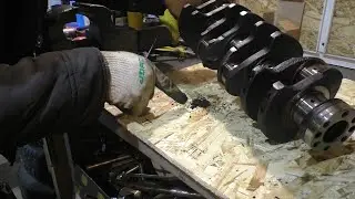 КАК почистить КОЛЕНВАЛ .