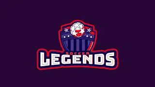 After Effects soccer logo animation intro template (no software needed)