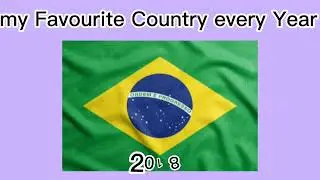 My Favorite Countries Since... I know about countries #viral #fyp #trending