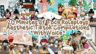 📢 20 Minutes of Toca Roleplays *With Voice* 📣 | Aesthetic Tiktok Compilations 🥨🍪🍒 | Toca Boca