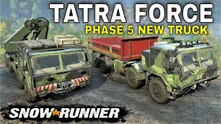 Snowrunner Phase 5 New Truck TATRA FORCE First Look