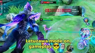 PRETEND TO BE LIKE LETUZAWA 😂 ~ MLBB #mobilelegends #letuzawa