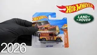 Hot Wheels Drift Ender Land Rover Red - 2026 Unboxing