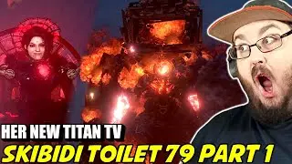 skibidi toilet 79 (part 1) REACTION!!! SKIBIDI TOILET & CAMERAMEN VS TITAN TV MAN!!!