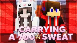 Teaching A 700⭐ How To Play Hypixel Bedwars