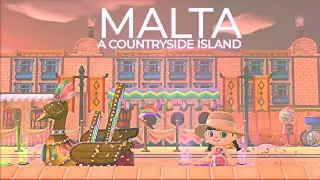 Malta inspired countryside island //Animal Crossing: New Horizons