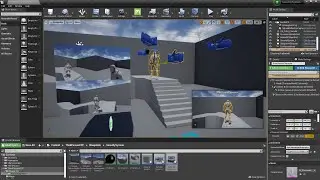 UE4 Simple Scene Cameras & UV Tiling