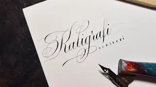 Kaligrafi Dersleri | Ders Metodu, Müfredat - Gotik Kaligrafi, Copperplate, Modern Kaligrafi