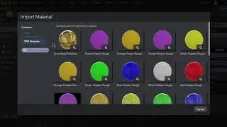 Adding basic materials in Clara.io