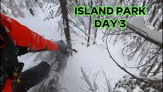 Day 3: Snowmobiling in Island Park Wrecks and Deep Snow!