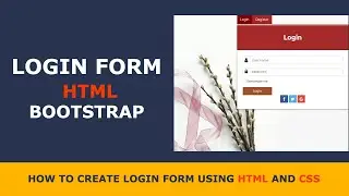 How To Make Login Form In HTML And CSS || HTML Login Form