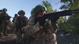 255 полк, подготовка на полигоне.