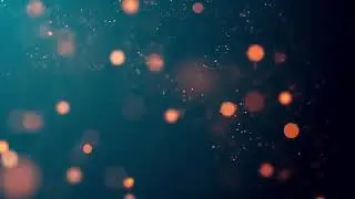 Orange Bokeh, Particles, No Copyright, Copyright Free Video, Motion Graphics, Background Video