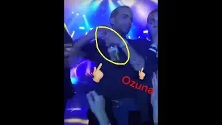 Ozuna y Arcangel tienen problemas con un fanático durante un concierto en RD