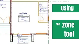 Zone tool | 004 Working dwgs | Archicad