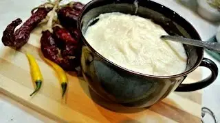 Classic bechamel sauce.