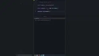 Convert JS Array to Unique Array Using Set #short #shorts #javascript