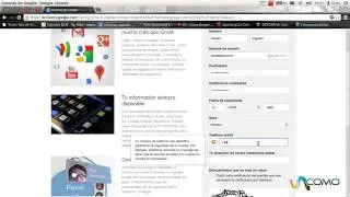 Cómo crear una cuenta de Gmail