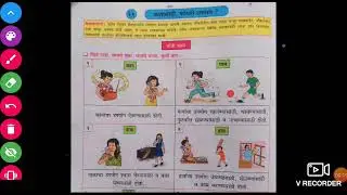 Std.1st sub. Marathi Topic - कशासाठी कोणते अवयव