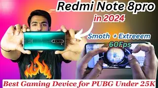 Redmi Note 8pro PUBG Test In 2024 | Best Gaming Mobile For PUBG Under 25k🔥 In Pakistan |