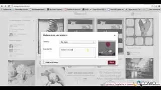 Crear tablero - Turorial pinterest