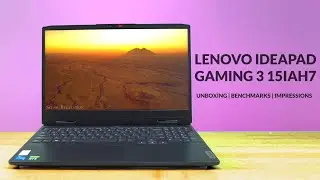 Lenovo Ideapad Gaming 3 (2022) Review - Unboxing and benchmarks