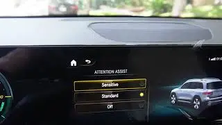 23 MERCEDES collision warning adjustment