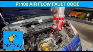 Ford Connect P1102 Air flow in range but lower than expected, Not the fault I was expecting to find!
