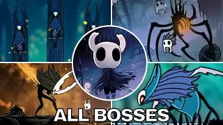 Hollow Knight - All Main Bosses (No Damage)  4K 60FPS UHD