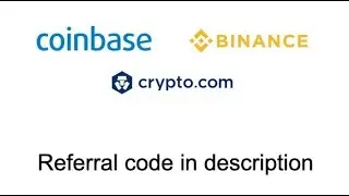 Referral code Coinbase Binance Crypto.com