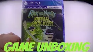 RICK AND MORTY VIRTUAL RICK ALITY GAME UNBOXING
