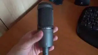 Audio-Technica AT2020 USB Condenser Microphone Review