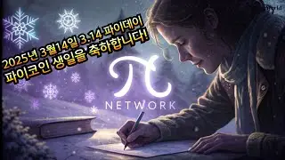 2025.3.14 pi day 파이코인의 생일을 축하합니다! 축제 