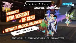 Ragnarok Mobile | Begetter - Magic Homunculus (PVE Build + Dmg Tests) 