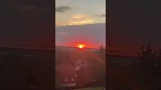 Малиновый закат