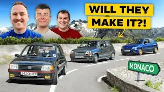 We Attempted 1000 Miles In Our Old French Hot Hatches!