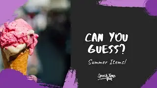 Can You Guess The Summer Item?