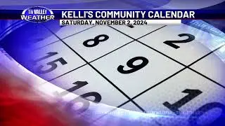 November 1, 2024 Community Calendar